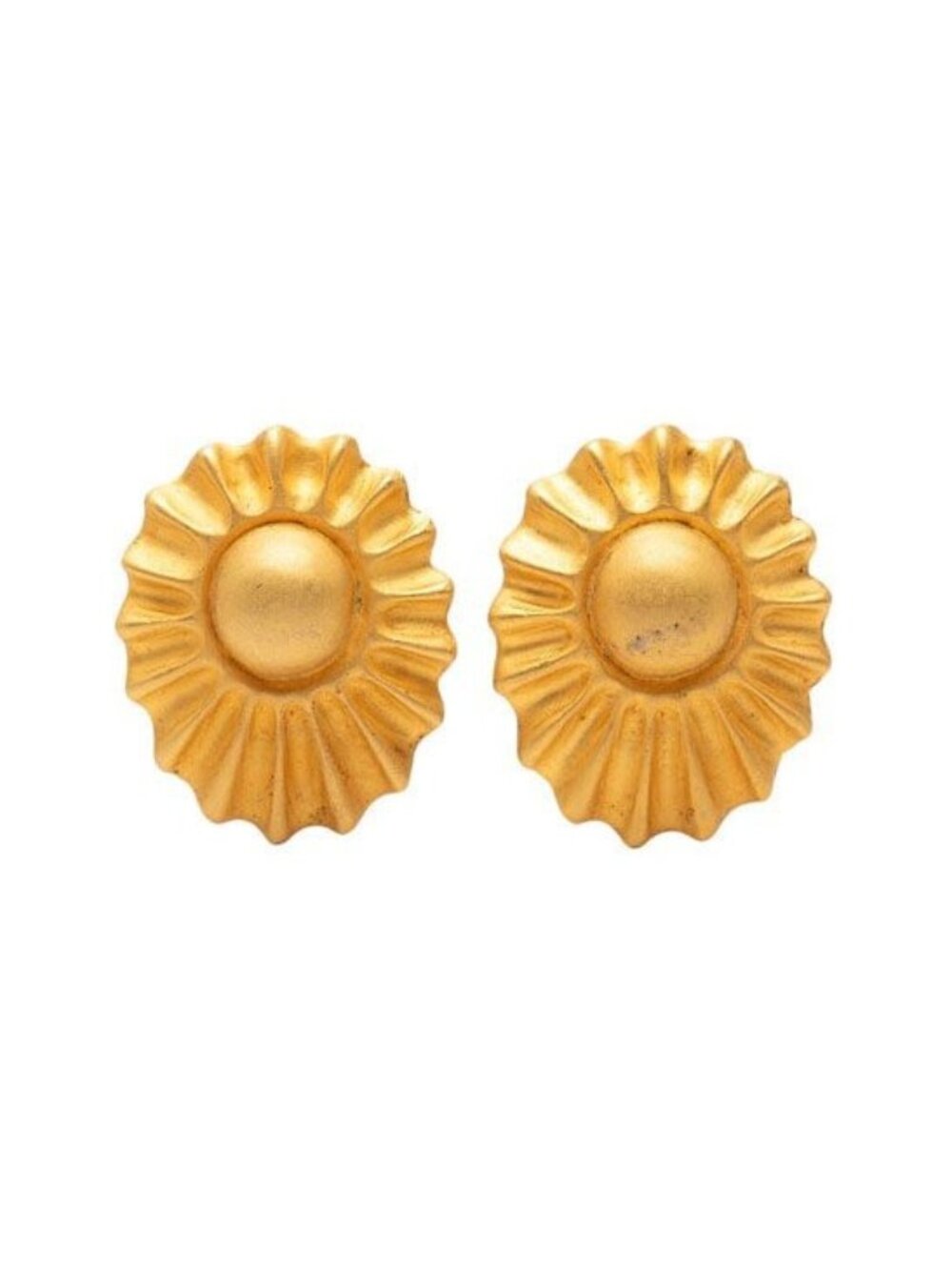 Hermes Earrings Gold Plated